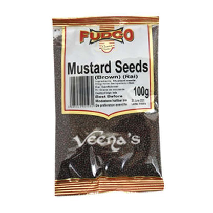 Fudco Brown Mustard Seeds (Rai) 100g