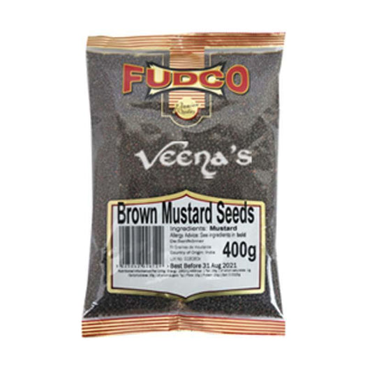 Fudco Mustard Seeds Brown Large 400g