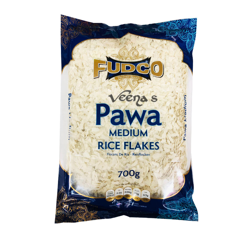 Buy Fudco Pawa Medium Rice Flakes 700g at Veenas.com - Online Indian Grocery Store UK