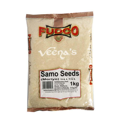 Buy Fudco Samo Seeds (Moriyo) 1kg at Veenas.com - Online Indian Grocery Store UK