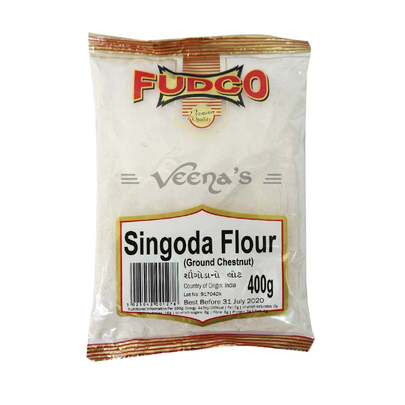 Buy Fudco Singoda Flour (Ground Chestnut) 400g at Veenas.com - Online Indian Grocery Store UK