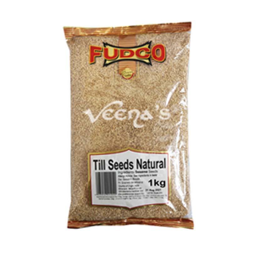 Buy Fudco Till Seeds Natural 1kg at Veenas.com - Online Indian Grocery Store UK