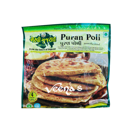 Buy Garvi Gujarati Puran Poli 380g at Veenas.com - Online Indian Grocery Store UK