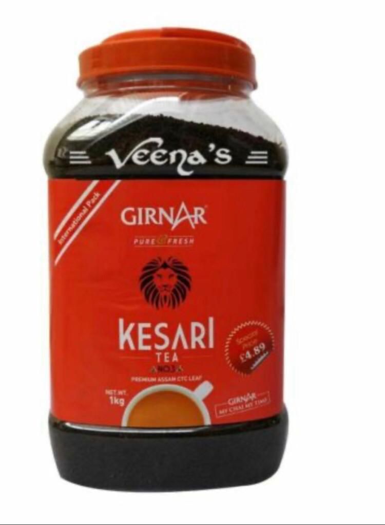 Buy Girnar Kesari Tea 1kg at Veenas.com - Online Indian Grocery Store UK