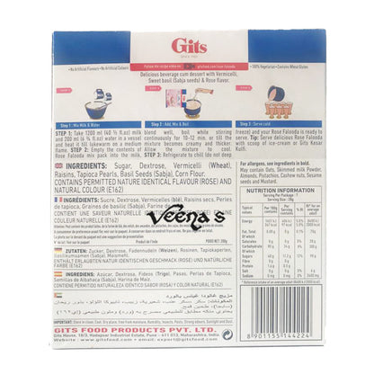 Buy Gits Rose Falooda 200G at Veenas.com - Online Indian Grocery Store UK