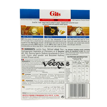 Buy Gits Dahi Vada Mix 200g at Veenas.com - Online Indian Grocery Store UK