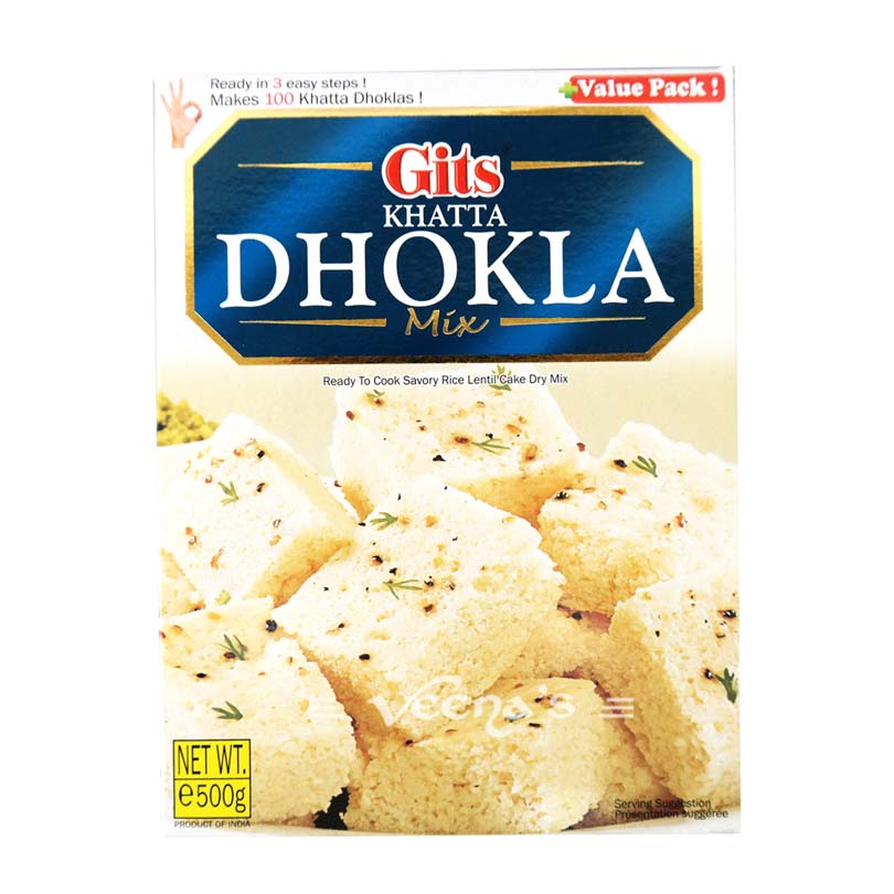 Buy Gits Khatta Dhokla Mix 500g at Veenas.com - Online Indian Grocery Store UK