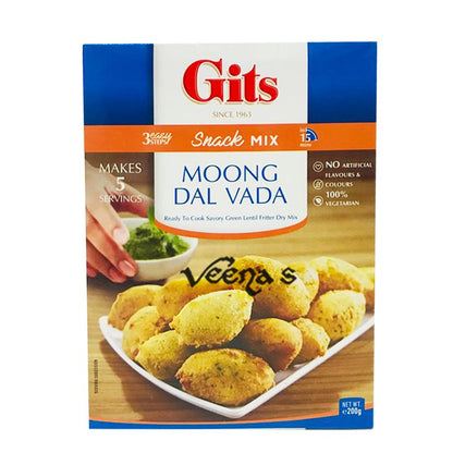 Buy Gits Moong Dal Vada Mix 200g at Veenas.com - Online Indian Grocery Store UK
