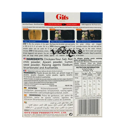 Buy Gits Pakora Mix 200g at Veenas.com - Online Indian Grocery Store UK