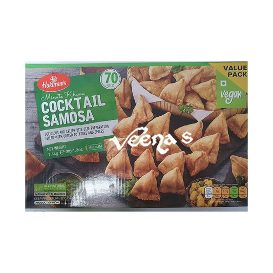 Haldiram's Cocktail Samosa 1.4kg (70Pcs)