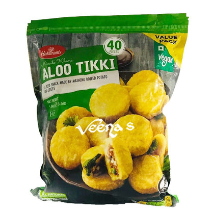 Haldiram's Minute Khana Aloo Tikki 1.6kg (40Pcs) 