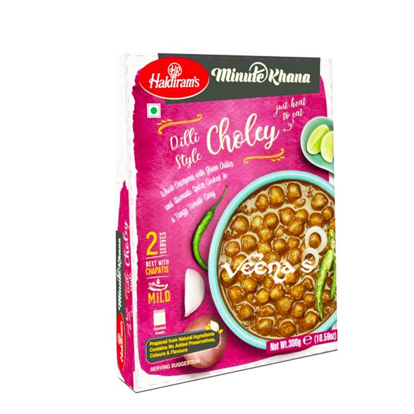 Buy Haldiram's Dilli Style Choley 300g at Veenas.com - Online Indian Grocery Store UK