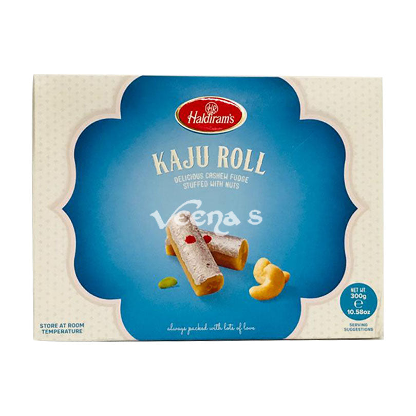 Buy Haldiram's Kaju Roll 300g at Veenas.com - Online Indian Grocery Store UK