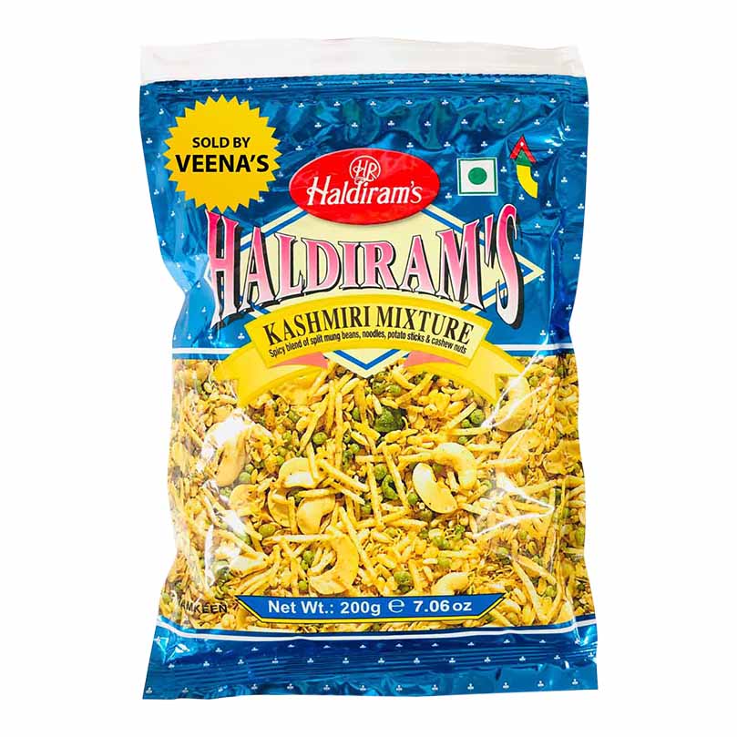 Buy Haldiram's Kashmiri Mixture 200g at Veenas.com - Online Indian Grocery Store UK