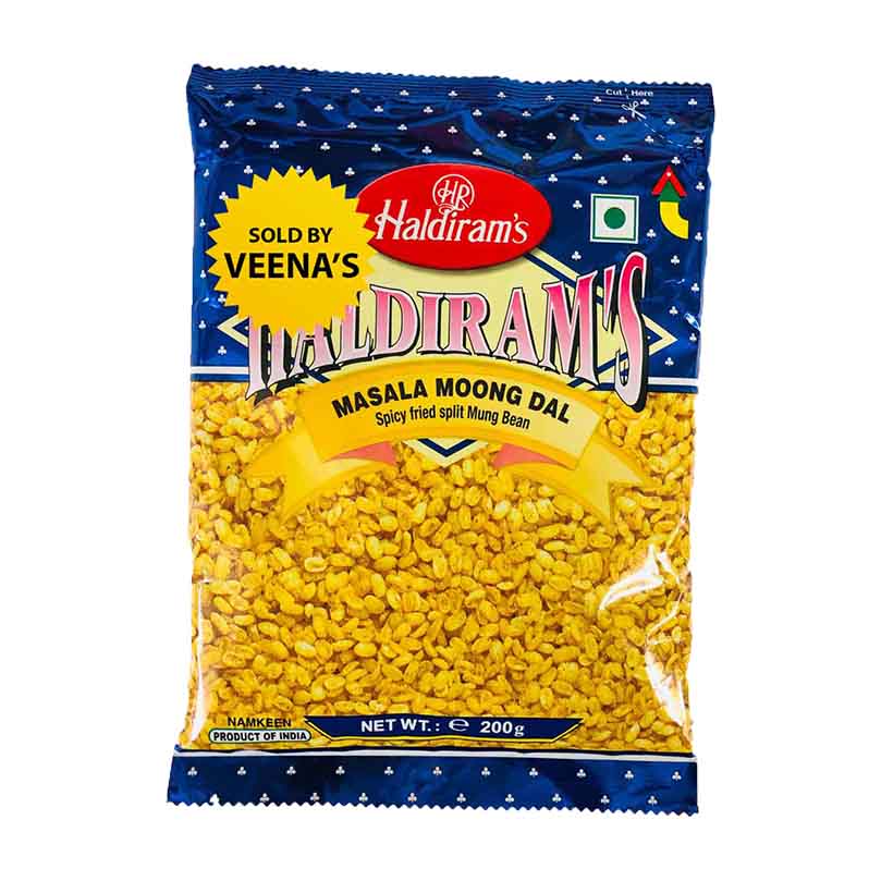 Buy Haldiram's Masala Moong Dal 200g at Veenas.com - Online Indian Grocery Store UK