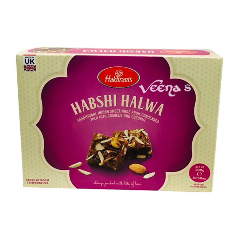 Buy Haldiram's Methai Habshi Halwa 300g at Veenas.com - Online Indian Grocery Store UK