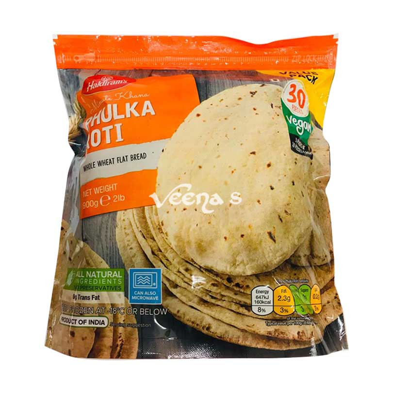 Haldiram's Phulka Roti (30Pcs) 900g