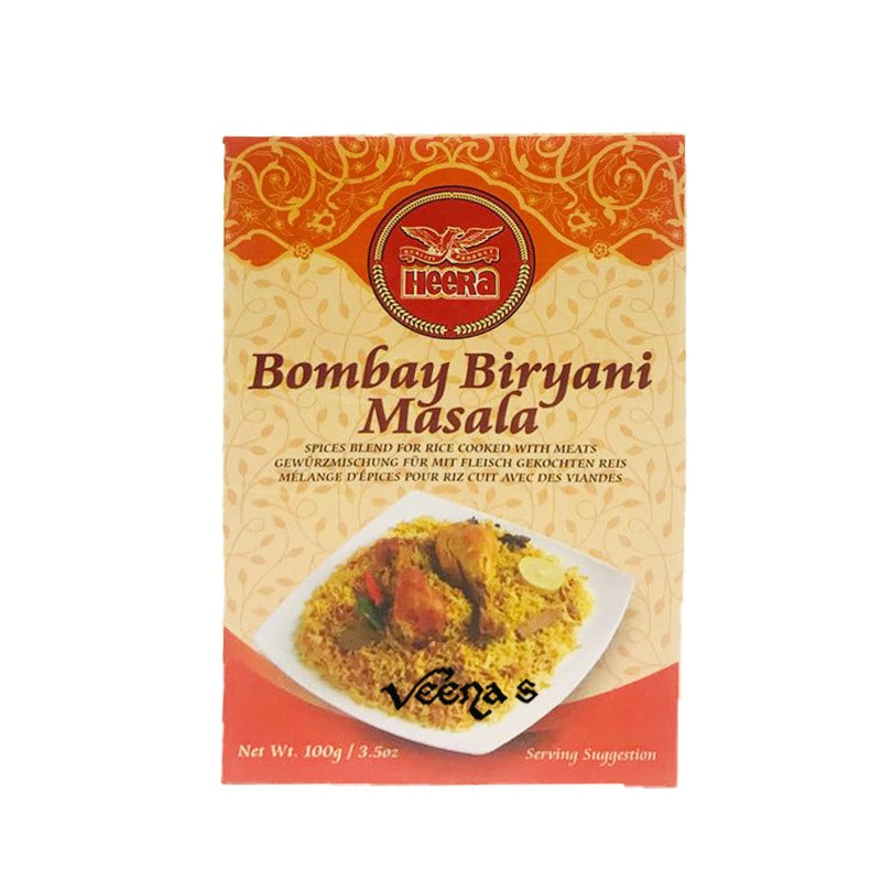 Buy Heera Bombay Briyani Masala - 100g at Veenas.com - Online Indian Grocery Store UK