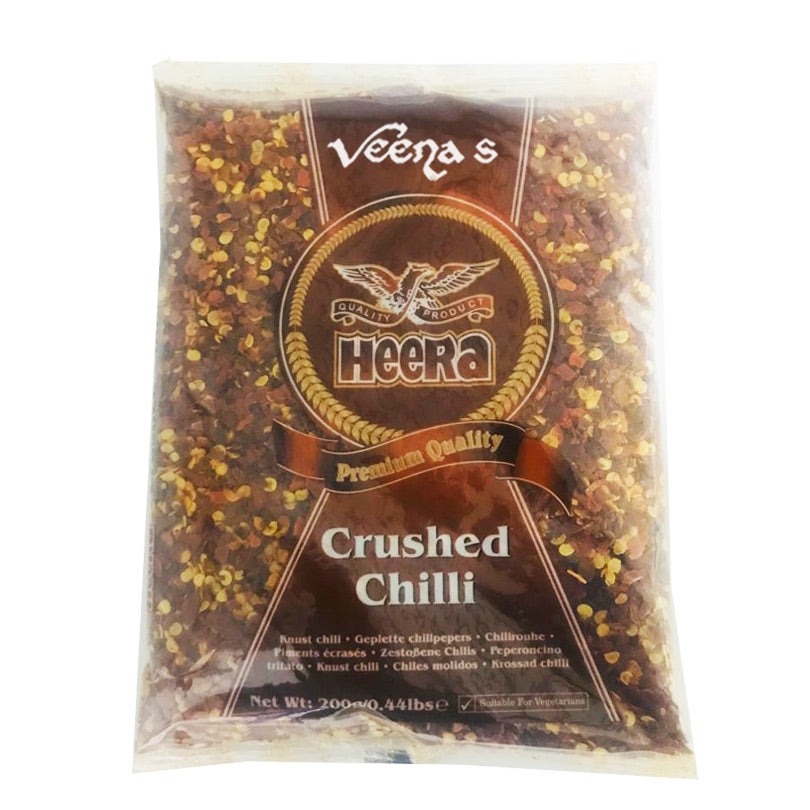 Buy Heera Crushed Chilli 200g at Veenas.com - Online Indian Grocery Store UK