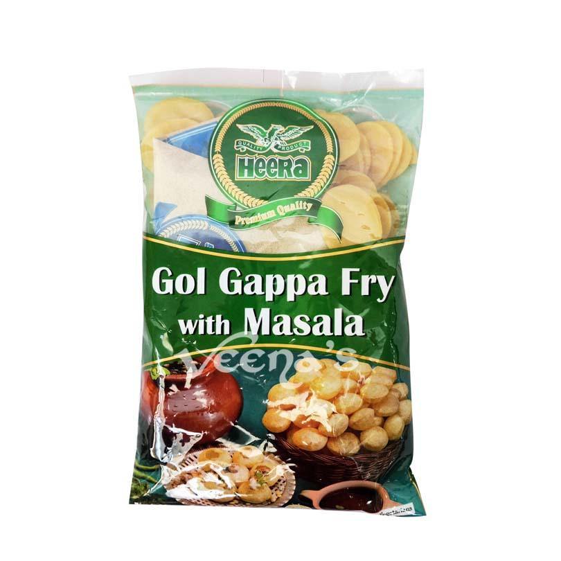 Buy Heera Gol Gappa Fry With Masala 250g at Veenas.com - Online Indian Grocery Store UK