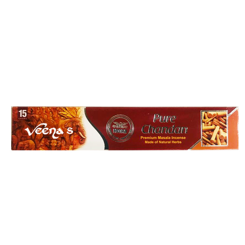 Buy Heera Pure Chandan Agarbathi 15g at Veenas.com - Online Indian Grocery Store UK