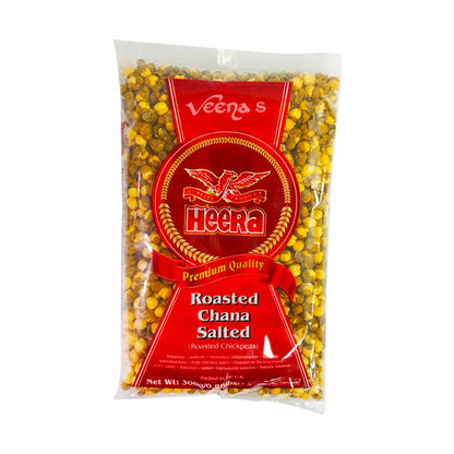 Buy Heera Roasted Chana Salted (Roasted Chickpeas) 300g at Veenas.com - Online Indian Grocery Store UK