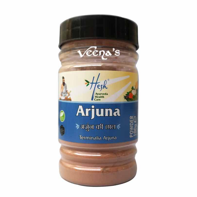 Buy Hesh Arjuna Powder 100gm at Veenas.com - Online Indian Grocery Store UK