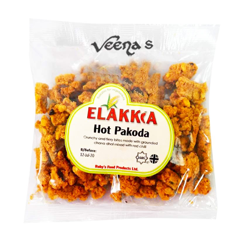 Buy Elakkia Hot Pakoda 160g at Veenas.com - Online Indian Grocery Store UK