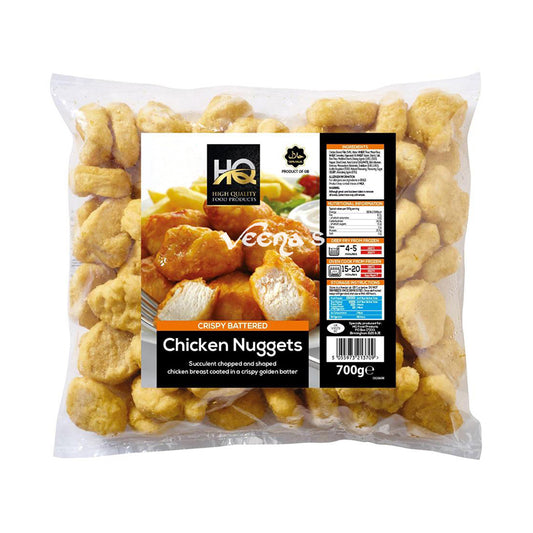 HQ Crispy Battered Chicken Nuggets 600g