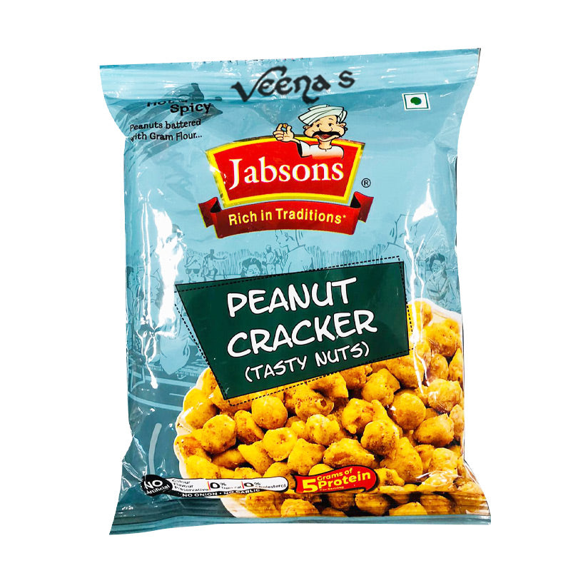 Buy Jabsons Peanut Cracker (Tasty Nuts) at Veenas.com - Online Indian Grocery Store UK