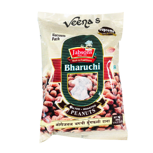 Buy Jabsons Bharuchi Salted Roasted Peanut 400G at Veenas.com - Online Indian Grocery Store UK
