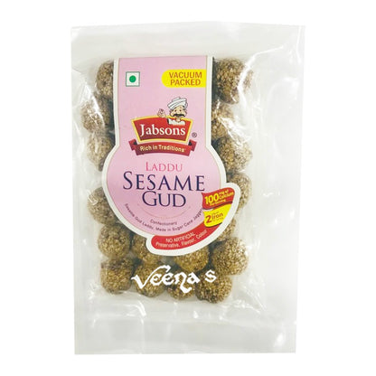 Buy Jabsons (Sesame) Laddu 210g at Veenas.com - Online Indian Grocery Store UK