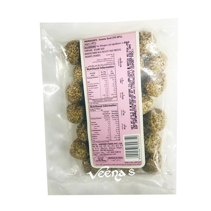 Buy Jabsons (Sesame) Laddu 210g at Veenas.com - Online Indian Grocery Store UK