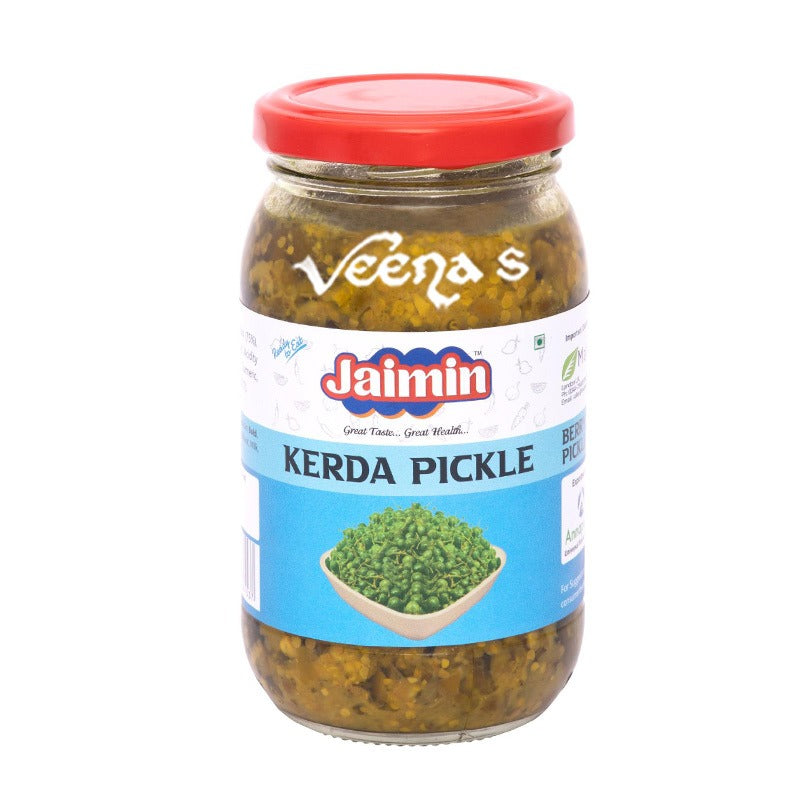 Buy Jaimin Kerda Pickle 400g at Veenas.com - Online Indian Grocery Store UK