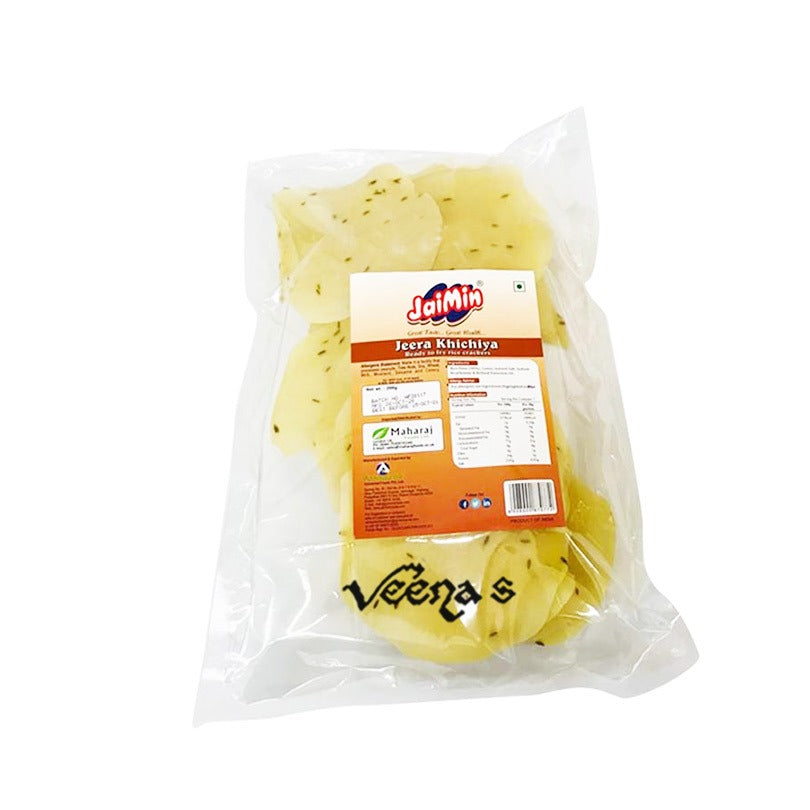 Buy Jaimin Jeera Khichiya 200g at Veenas.com - Online Indian Grocery Store UK