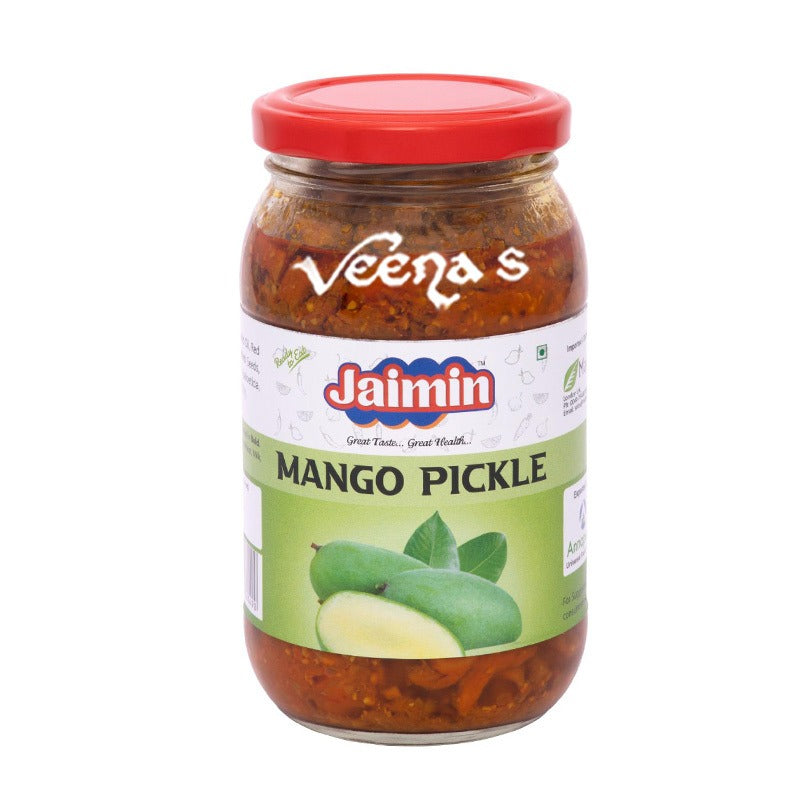 Buy Jaimin Mango Pickle 400g at Veenas.com - Online Indian Grocery Store UK