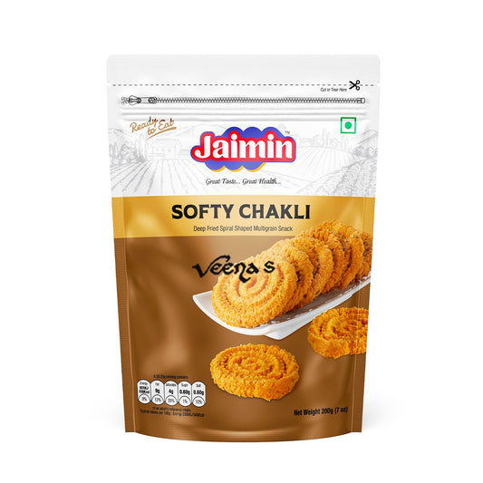 Jaimin Softy Chakli (Spiral Savoury Snack) 200g