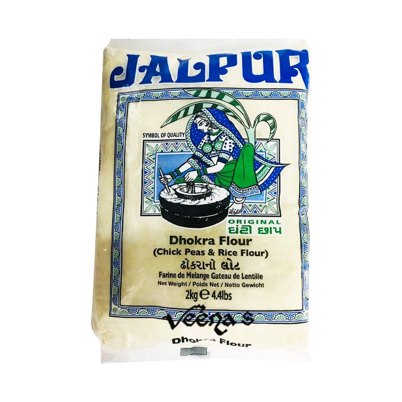 Buy Jalpur Dhokra Flour 2kg at Veenas.com - Online Indian Grocery Store UK