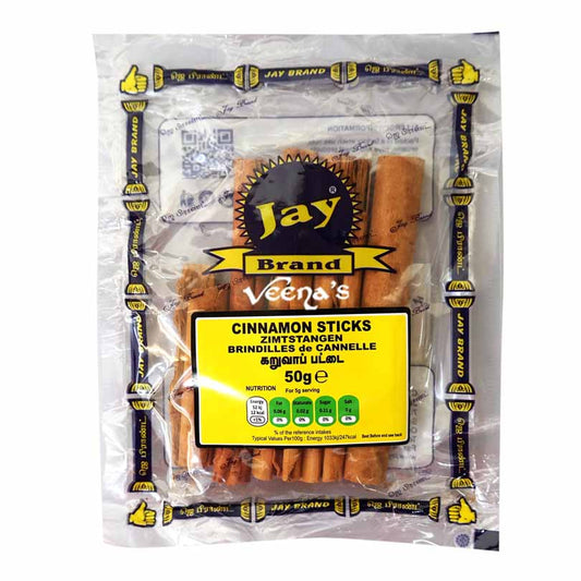 Jay Brand Cinnamon Sticks 50g