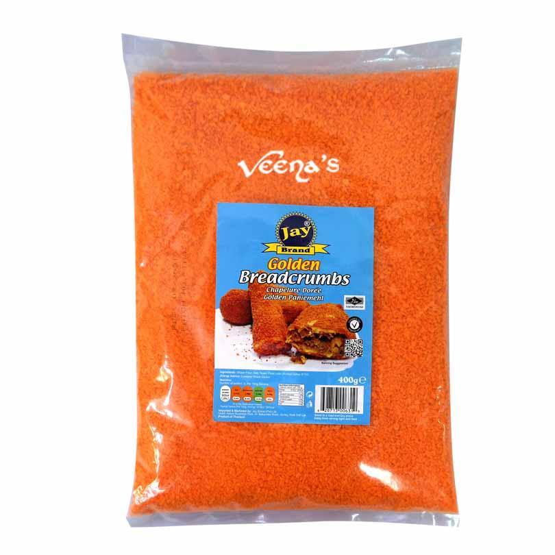 Buy Jay Brand Golden Breadcrumbs 400g at Veenas.com - Online Indian Grocery Store UK