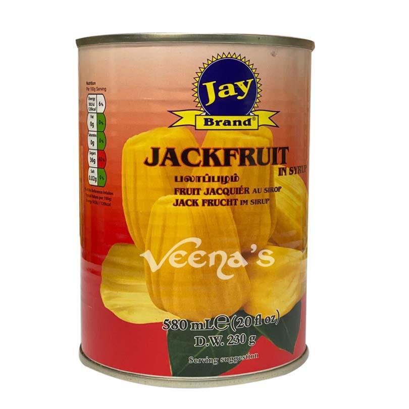Buy Jay Brand Jack Fruit Syrup 580ml at Veenas.com - Online Indian Grocery Store UK