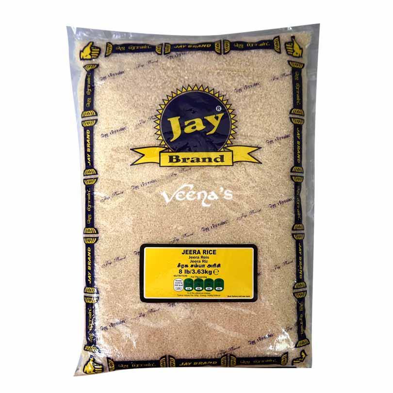 Buy Jay Brand Jeera Rice 1kg at Veenas.com - Online Indian Grocery Store UK