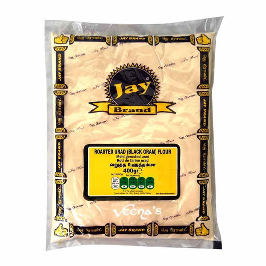 Jay Brand Roasted Urad (Black Gram) Flour 400g