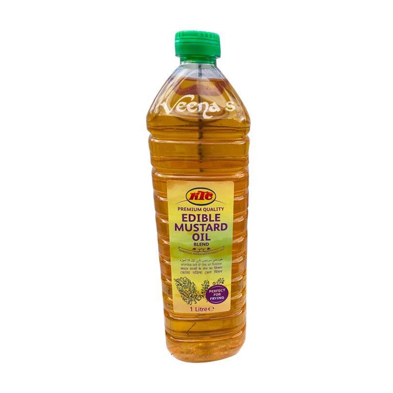 Buy KTC Edible Mustard Oil 1L at Veenas.com - Online Indian Grocery Store UK