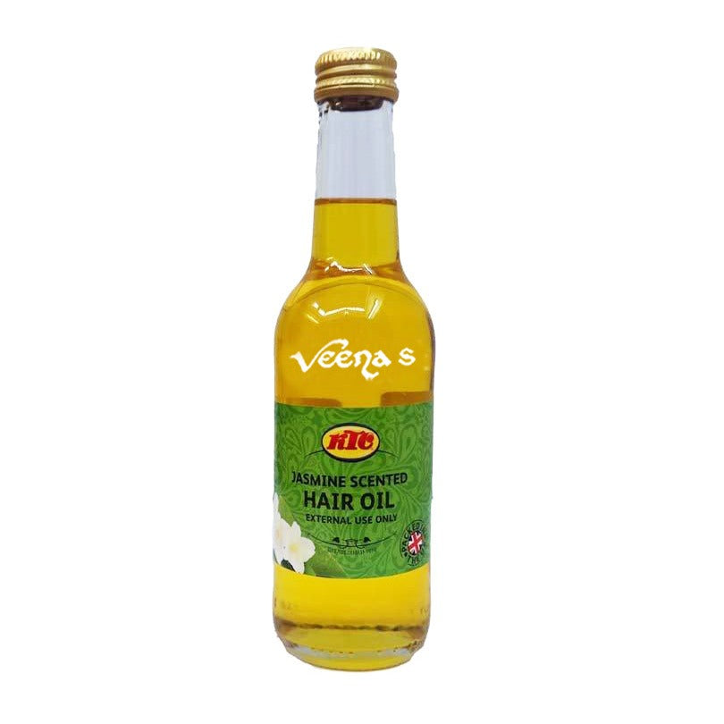 Buy KTC Jasmine Scented Hair Oil 250ml at Veenas.com - Online Indian Grocery Store UK