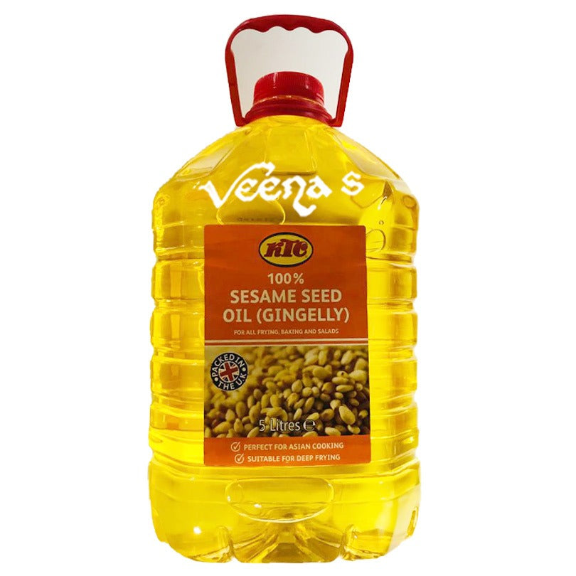 Buy KTC Sesame Seed Oil 5L at Veenas.com - Online Indian Grocery Store UK