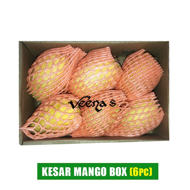 Buy Kesar Mango (5-6 Pieces) at Veenas.com - Online Indian Grocery Store UK
