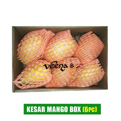 Buy Kesar Mango (5-6 Pieces) at Veenas.com - Online Indian Grocery Store UK