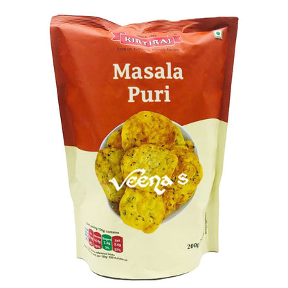 Buy Kirtiraj Masala Puri 200g at Veenas.com - Online Indian Grocery Store UK