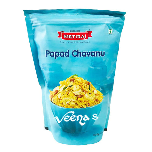 Buy Kirtiraj Papad Chavanu 200g at Veenas.com - Online Indian Grocery Store UK
